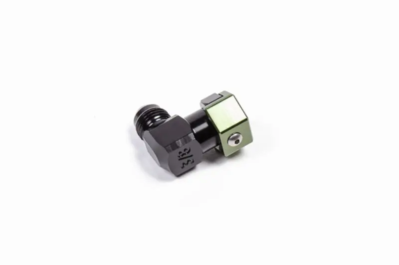 Radium Engineering 3/8In Sae Female To 6An Male Low Profile Elbow 1