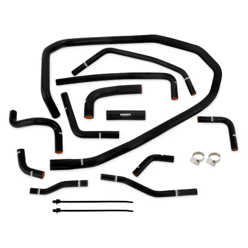 Mishimoto Black Silicone Radiator Coolant Ancillary Hoses Kit - 2015-2021 Wrx 1