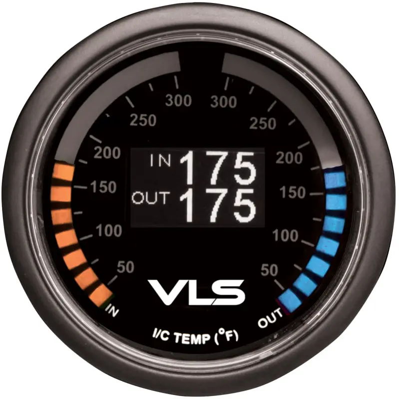 Revel Vls 52Mm 50-300 Deg F Dual Intercooler Temperature Gauge 1