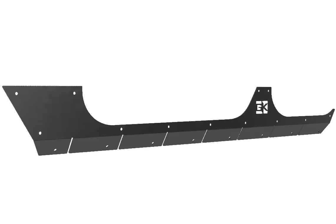 Gauntlet Series Rocker Guards For Jeep Jk Wrangler By Gatekeeper Off-Road 1