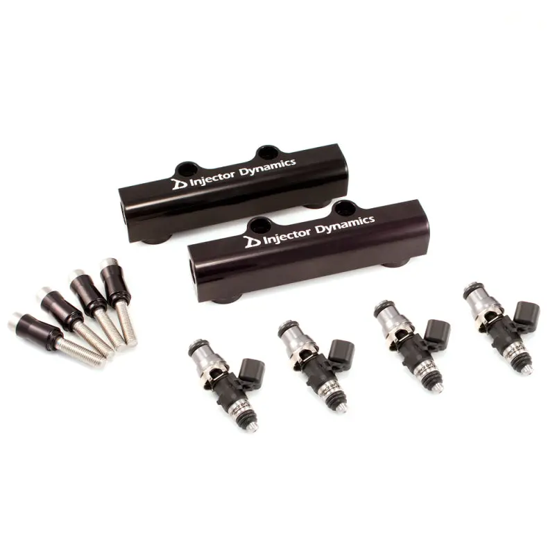 Injector Dynamics Id1050x Fuel Injectors W/Top Feed Fuel Rails - Sti 2004-2006, Legacy Gt, 2005-2006 1