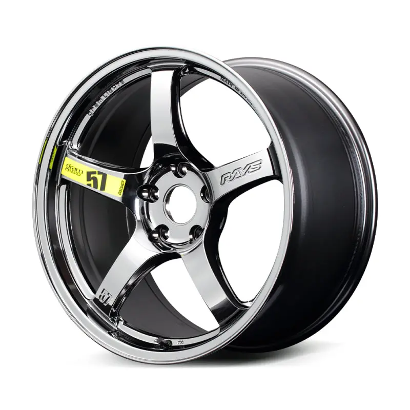 Gram Lights 57Cr Limited 17X7.0 +38 5X114.3 Rays Black Metal Coat 1