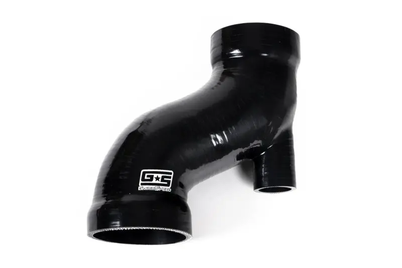 Grimmspeed Post Maf Hose Kit Black W/ Oem Sound Generator Tube - Black - 15-17 Sti 1