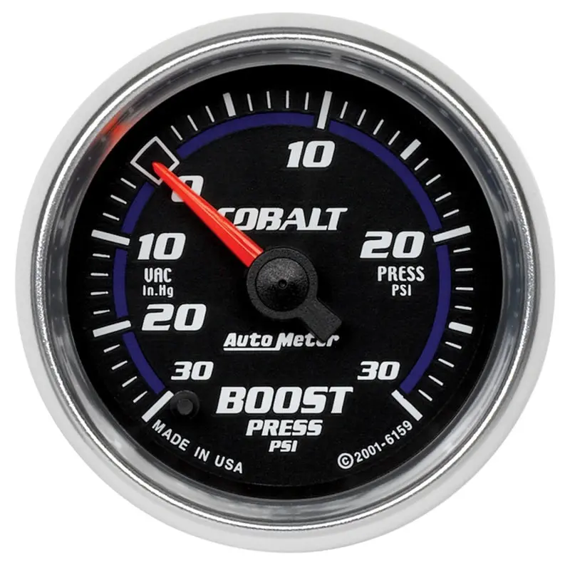 Autometer Cobalt 52Mm 30 Psi Electronic Boost Gauge 1