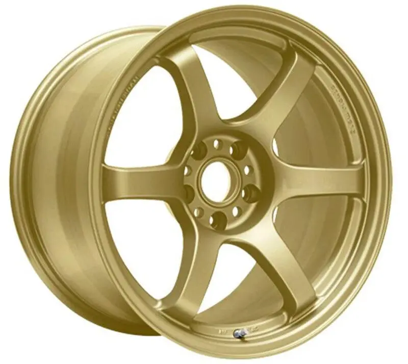 Gram Lights 57Dr 18X9.5 +38 5X114.3 E8 Gold Wheel 1