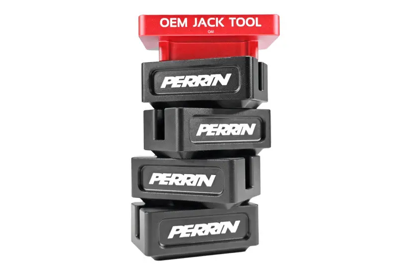 Perrin Jack Pad Set For Subaru (5Pc) - Black 1