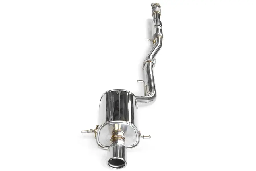 Invidia Q300 Cat-Back Exhaust W/ Rolled Stainless Steel Tip - 2002-2007 Wrx, 2004-2007 Sti 1