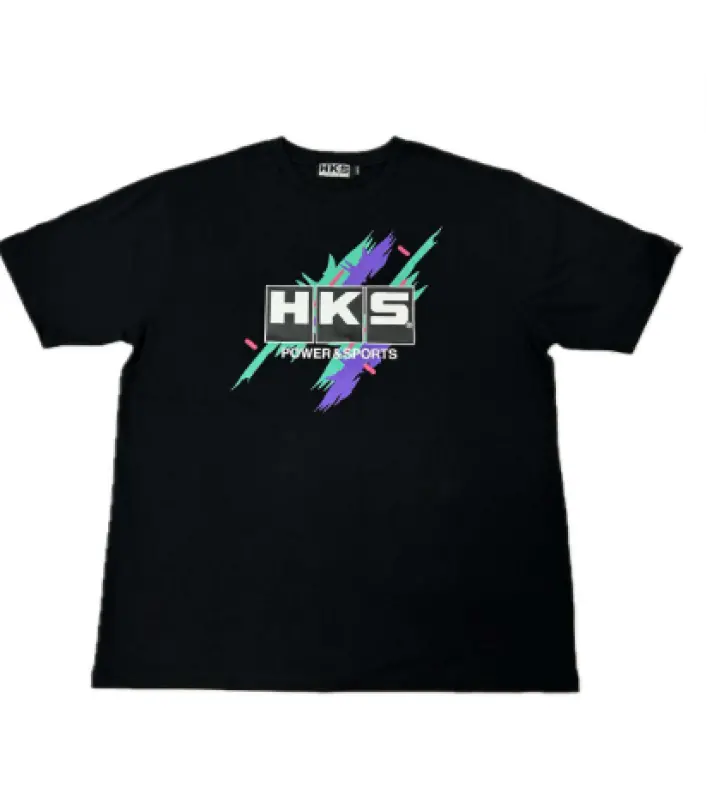 Hks T-Shirt Super Racing V2 Black L 1