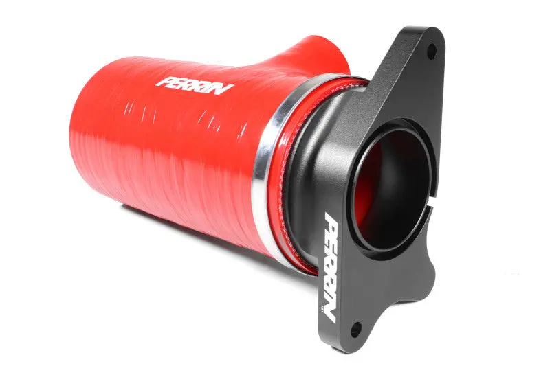 Garage Sale - Perrin Red 3In Turbo Inlet Hose W/ Nozzle (Short) - 2022-2024 Wrx 1