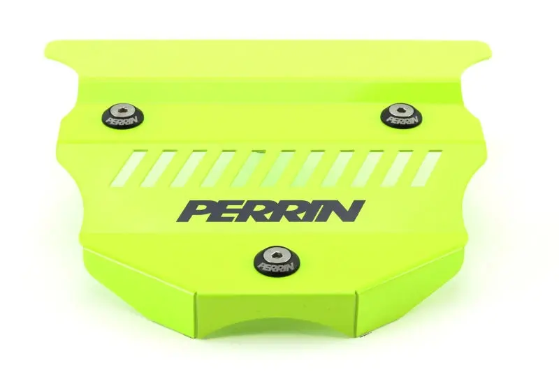 Perrin Performance Engine Cover Neon Yellow - 2022+ Brz 1