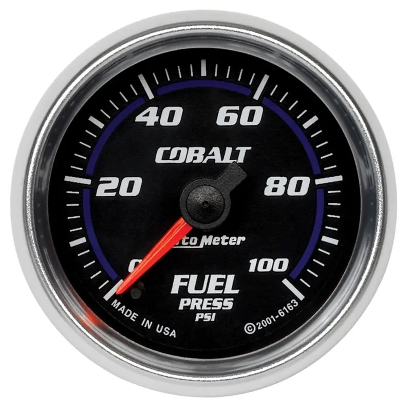 Autometer Cobalt 52Mm 100 Psi Electronic Fuel Pressure Gauge 1