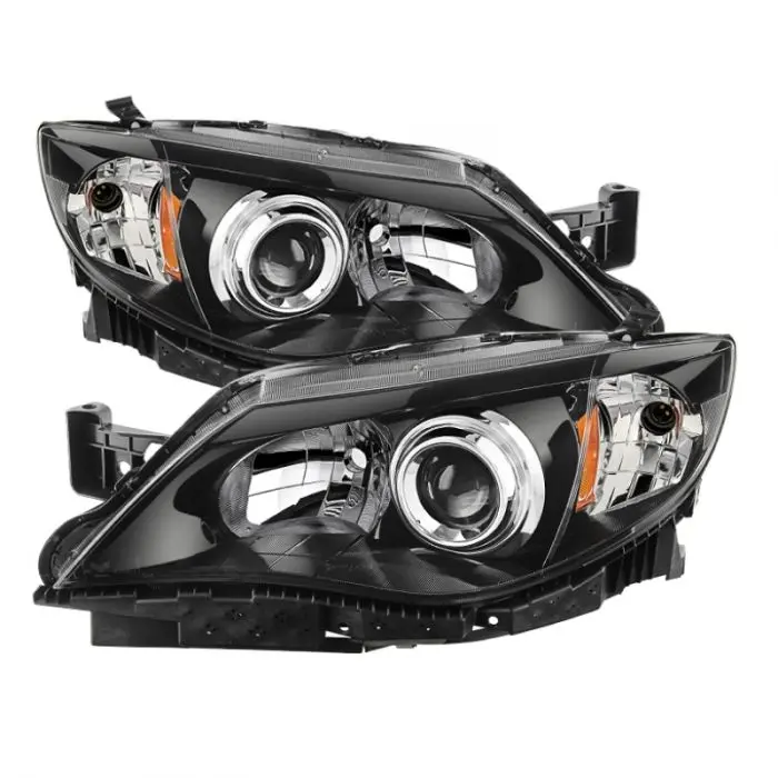 Spyder Projector Headlights - Halogen Model Only - 08-14 Wrx, 08-14 Sti 1
