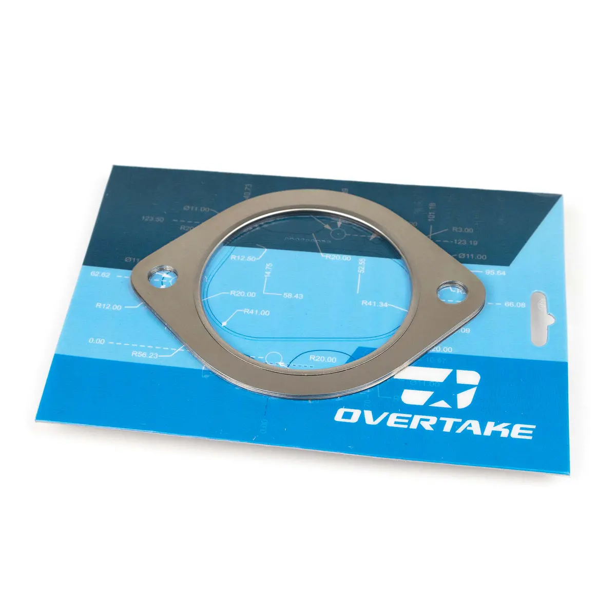 Overtake Downpipe To Catback 3In Gasket 2X Thick - Most Subaru 3In Aftermarket Exhausts 1
