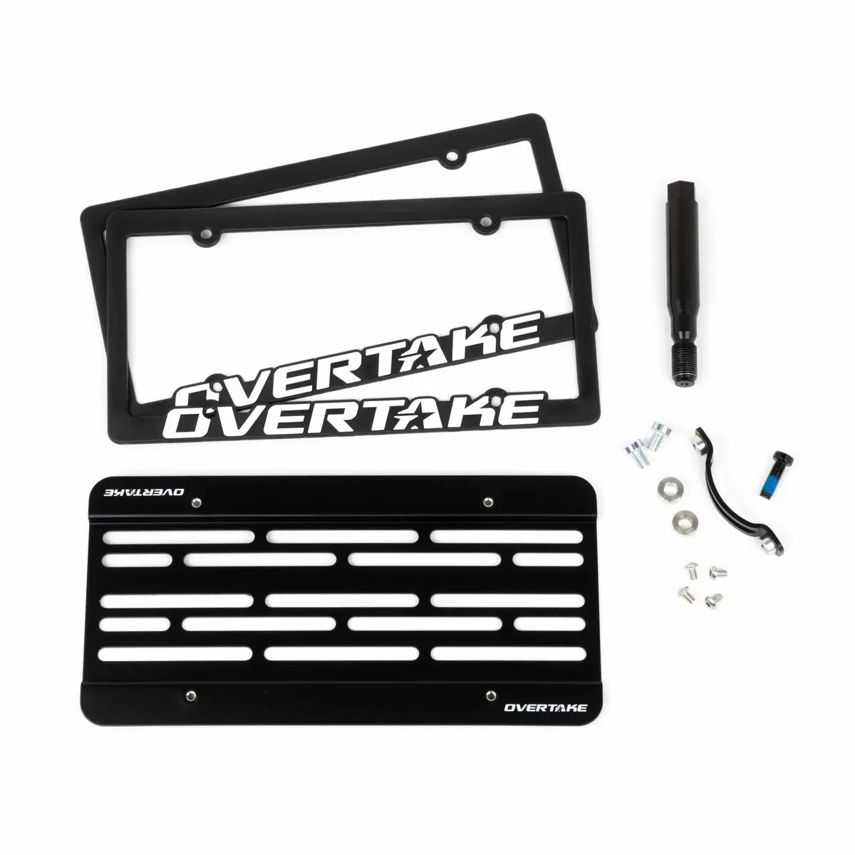 Overtake Maxxadjust License Plate Relocation Kit - Subaru 08-14 Wrx / Sti, 05-09 Legacy, 08-11 Impreza 2