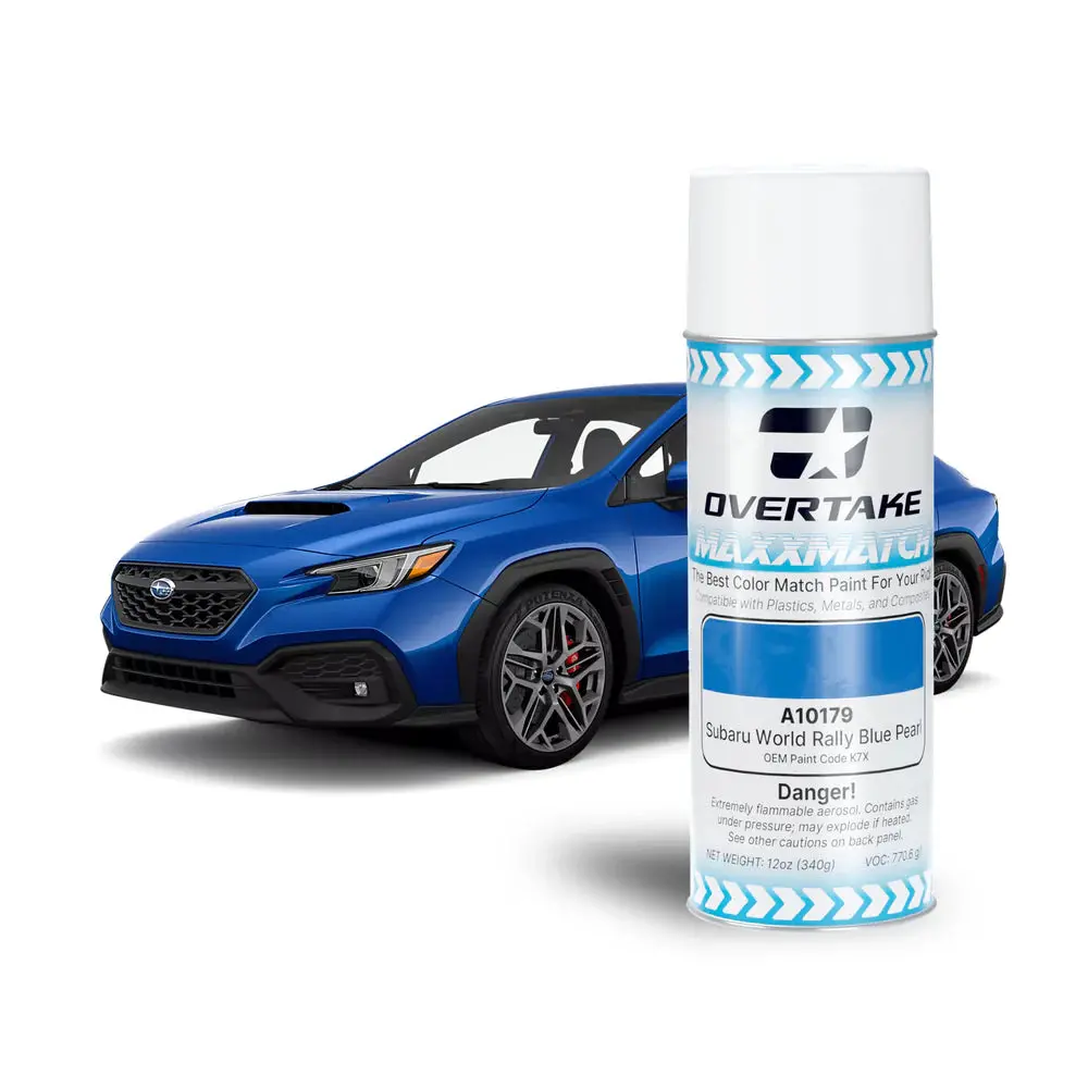 Overtake Maxxmatch Paint - Subaru World Rally Blue Pearl K7x 12Oz. Can 1
