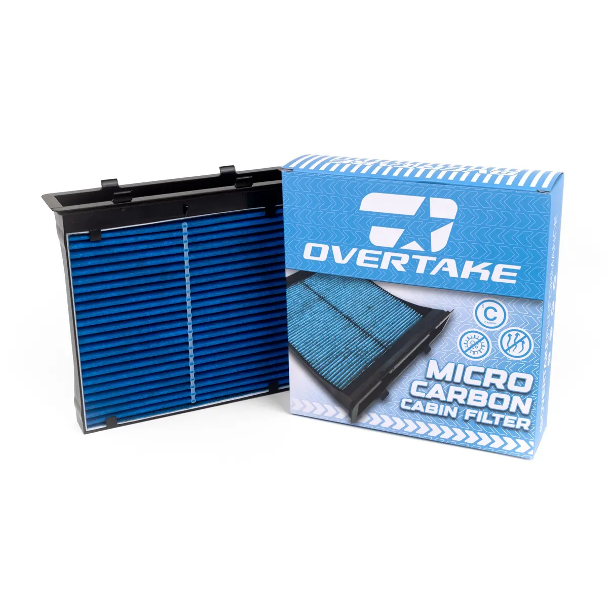 Overtake Micro Carbon Cabin Air Filter -  Subaru 2008-2021 Wrx, 2008-2021 Sti 1