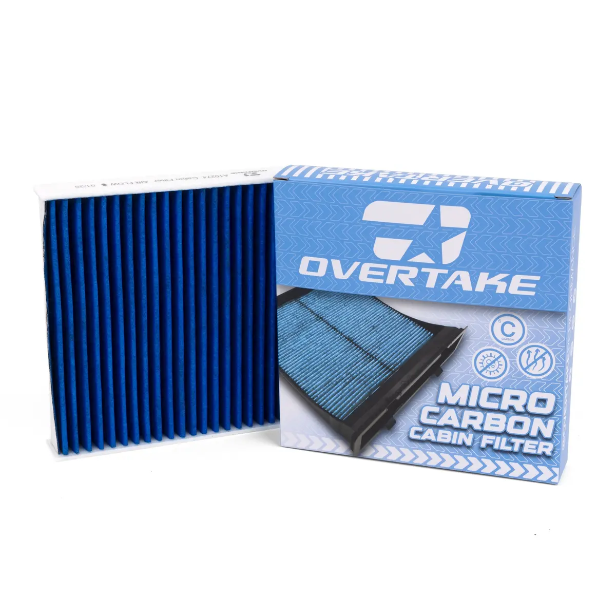 Overtake Micro Carbon Cabin Air Filter - Subaru Toyota 2013-21, 22+ Brz / Frs / 86 1