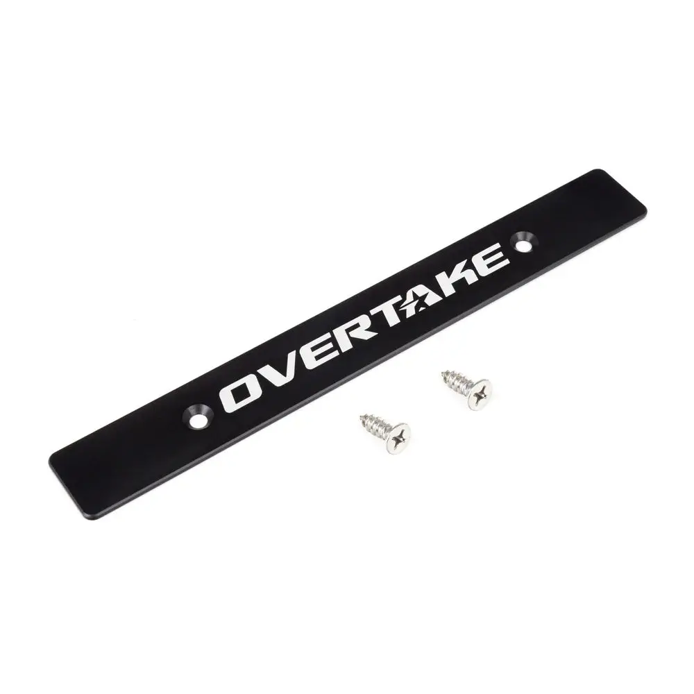 Overtake Front License Plate Delete - Subaru 2002-2014 Wrx, 2004-2014 Sti, 2022-2026 Brz/Gr86, 1998-2016 Impreza 1