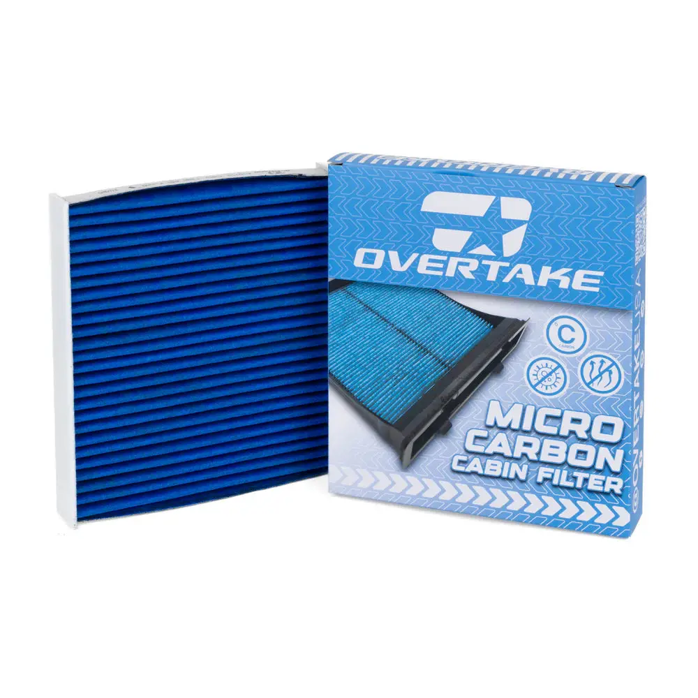 Overtake Micro Carbon Cabin Air Filter - Subaru 2017-2023 Impreza, 2018-2023 Crosstrek, 2019-2026 Ascent, 2020-2026 Legacy/Outback 1