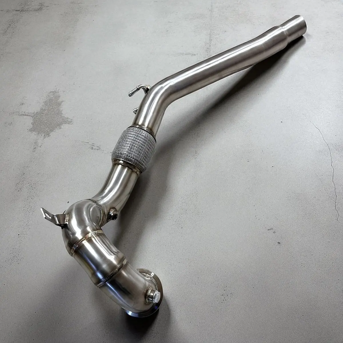 2.0T Fwd Audi 8V A3 Race Downpipe (Catless & Catted) 1