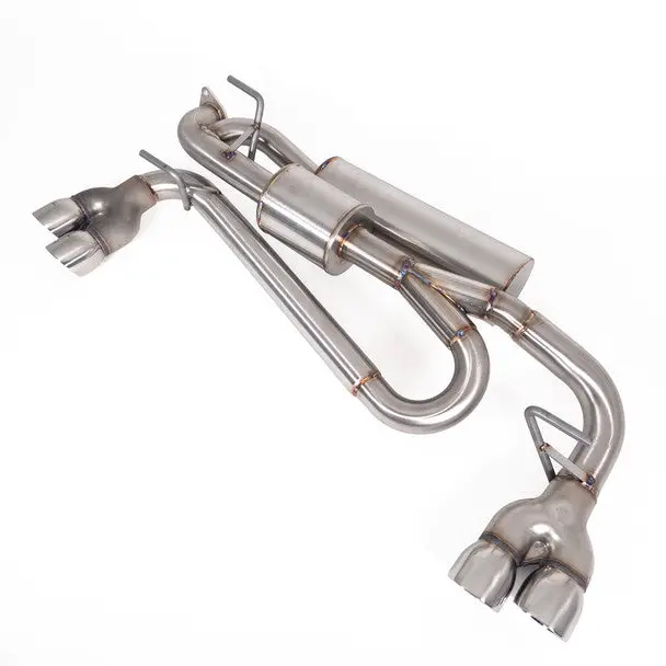 Nameless Axleback Exhaust - Quad Exit 2.5L Dual Chamber - 2024+ Impreza Rs 2