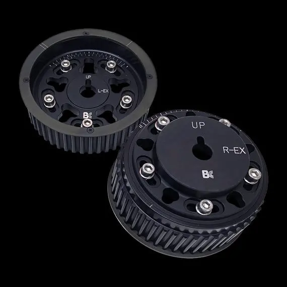 Brian Crower Adjustable Cam Gears - Black - Exhaust Side Only - Ej Engines 1