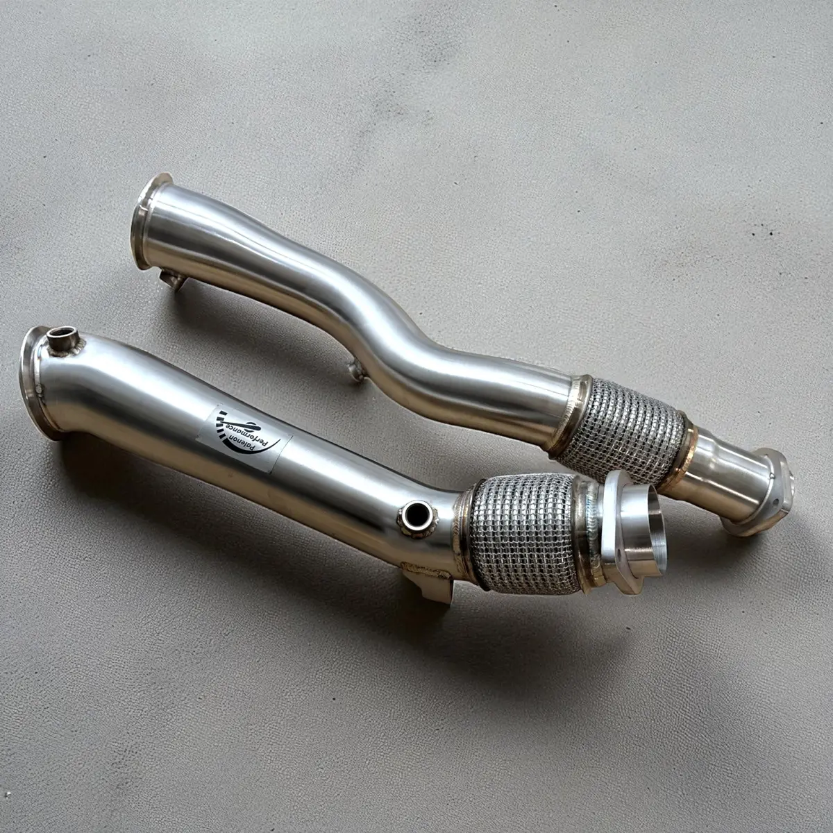 Bmw S58 X3m & X4m Catless Race Downpipe (3.5 Inch) - Palenon Performance 1