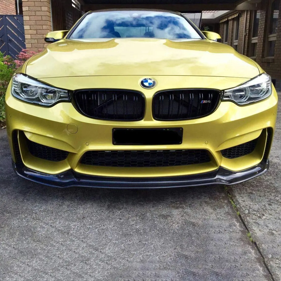 Carbon Fiber Vorsteiner Front Lip For Bmw F80 M3 & F82/F83 M4 1