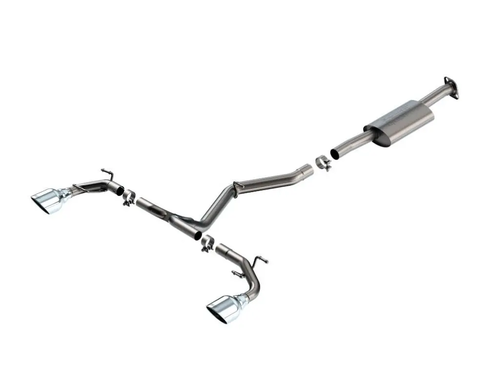 Borla Cat-Back Exhaust System S-Type W/ 5" Bright Chrome Tips - 2022+ Brz 1