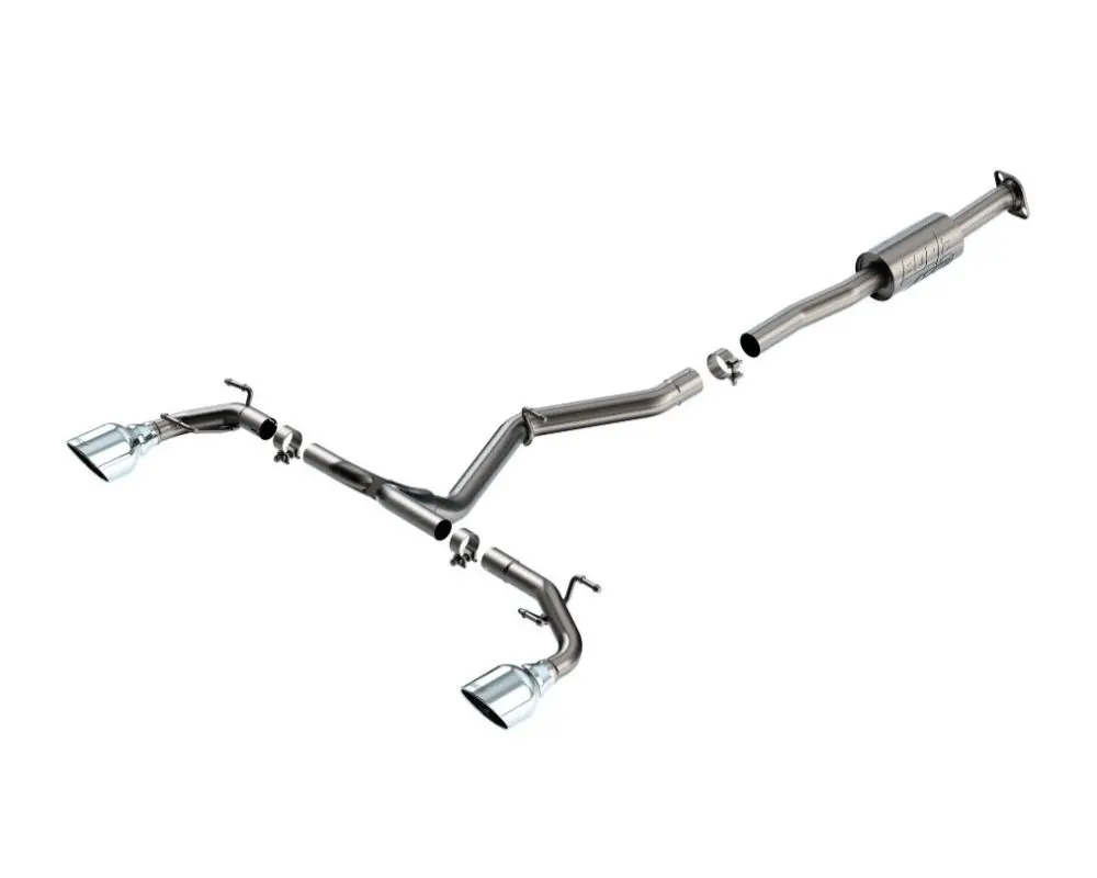 Borla Cat-Back Exhaust System Atak W/ 5" Polish Chrome Tips - 2022+ Brz 1