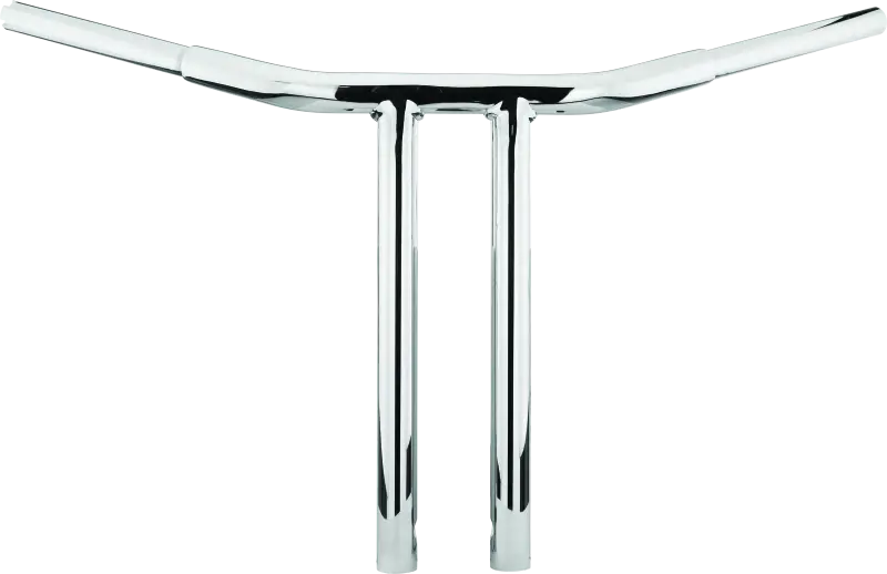 Bikers Choice Throttle By Wire Chrome 14 Inch Straight T-Bar Handlebar Custom 1