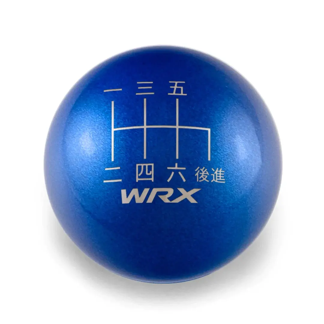 Billetworkz Weighted Shift Knob W/ 6 Speed Wrx Japanese Engraving - 2015-2021 Wrx, 2022+ Wrx 4