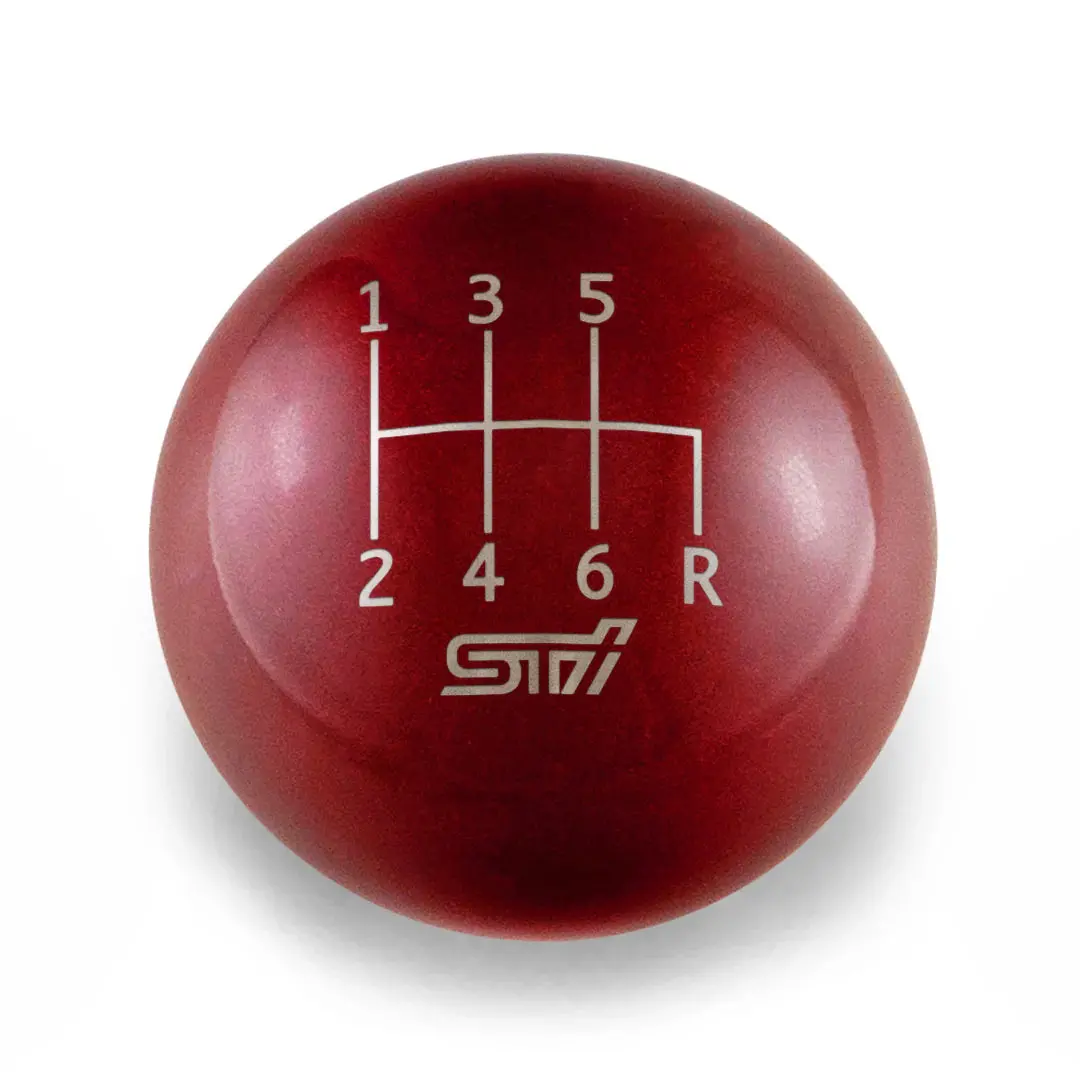 Billetworkz Weighted Shift Knob W/ 6 Speed Sti Engraving - 2004-2021 Sti 4