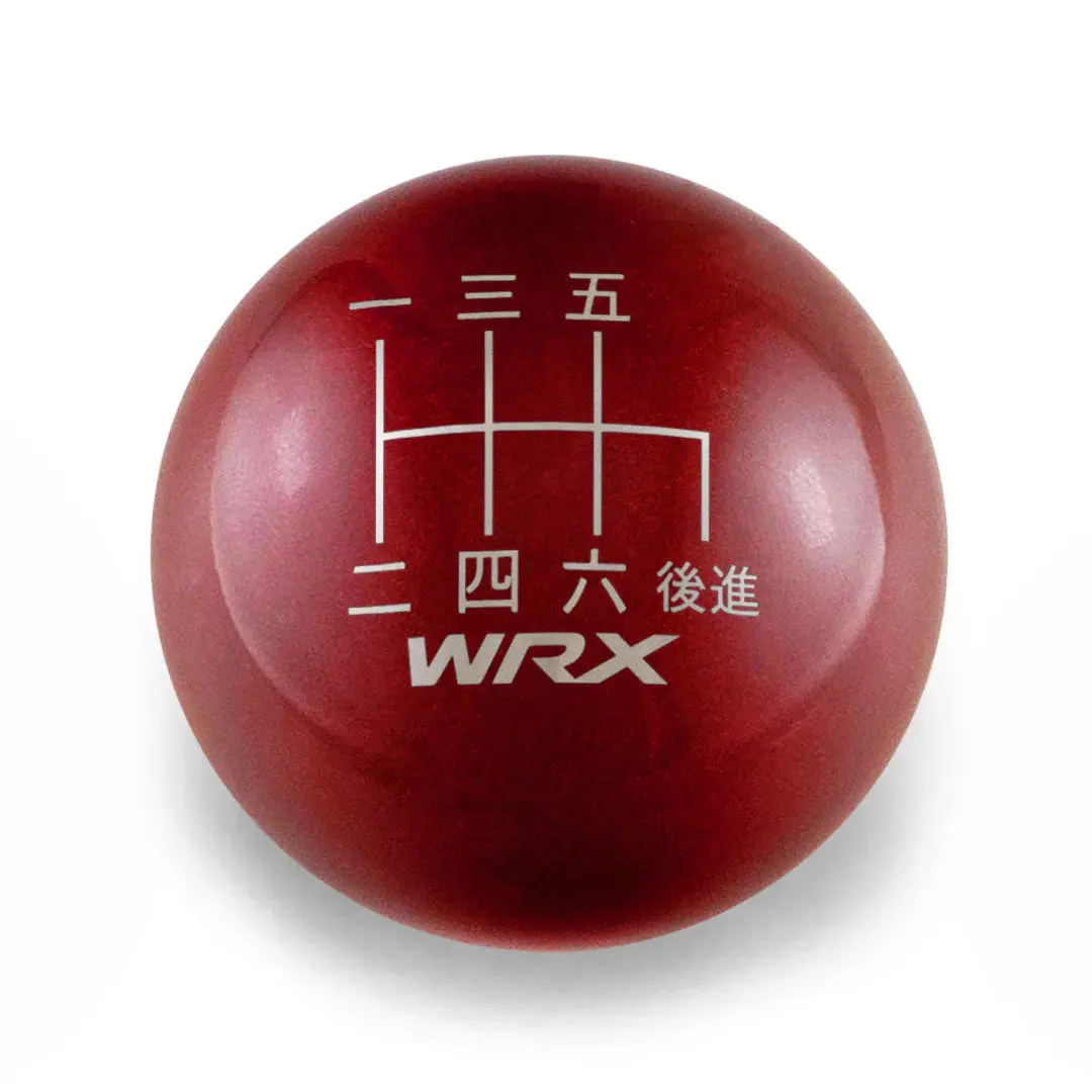 Billetworkz Weighted Shift Knob W/ 6 Speed Wrx Japanese Engraving - 2015-2021 Wrx, 2022+ Wrx 5