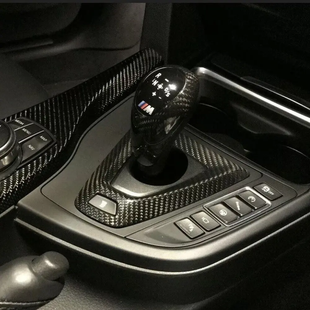 Carbon Fiber Gear Surround Trims - Bmw F80 M3, F82/F83 M4 (Lhd) | Palenon Performance 1