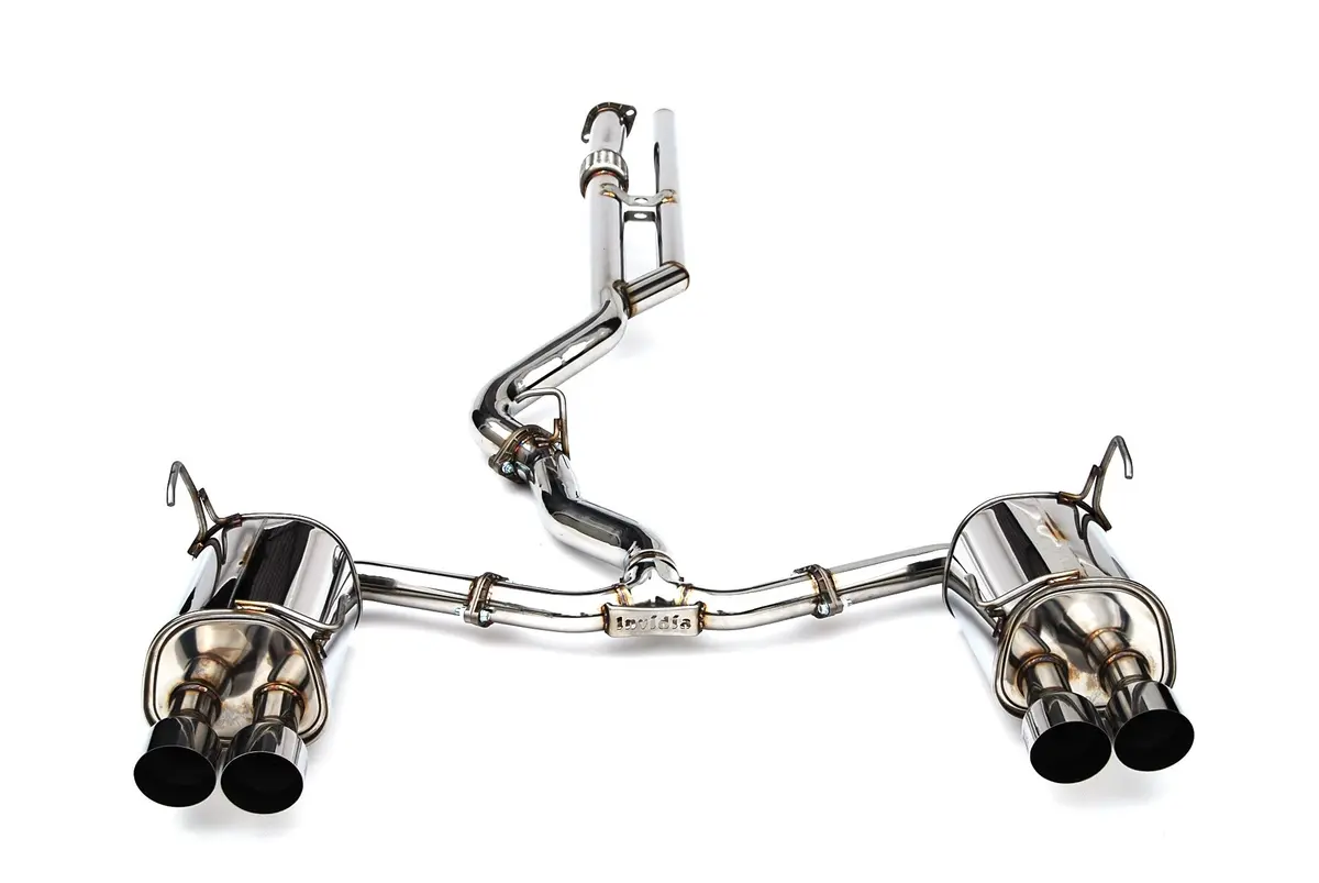 Invidia Q300 Stainless Steel Catback Exhaust W/ Polished Single Wall Quad Tips - 2022+ Wrx 1