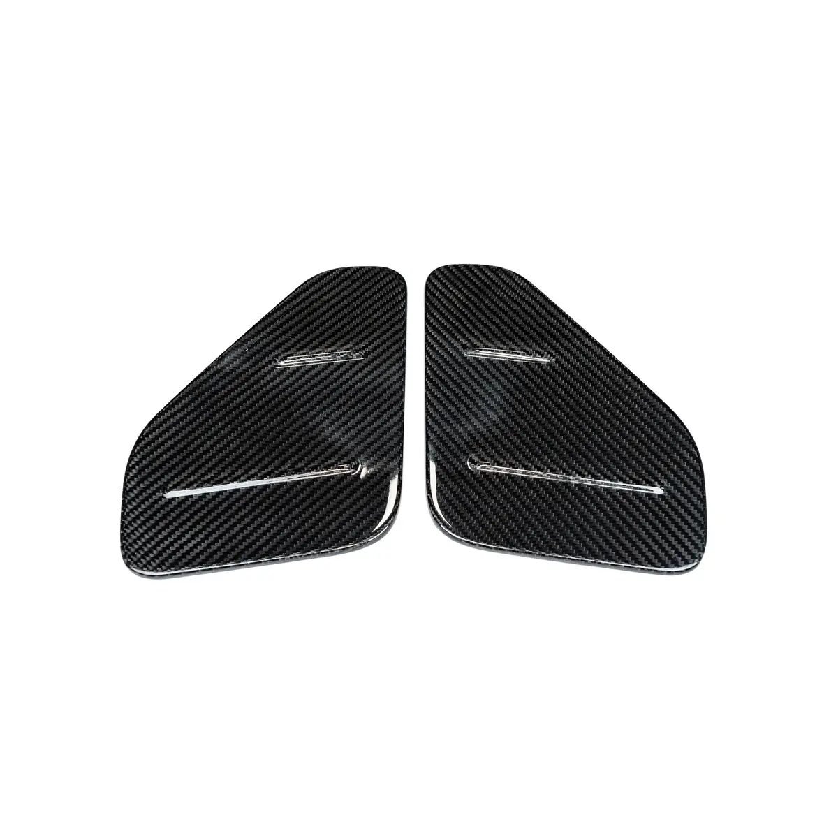 Driven.Media Carbon Fiber Knee Pad Covers - 2022+ Toyota Gr86 / Subaru Brz 1