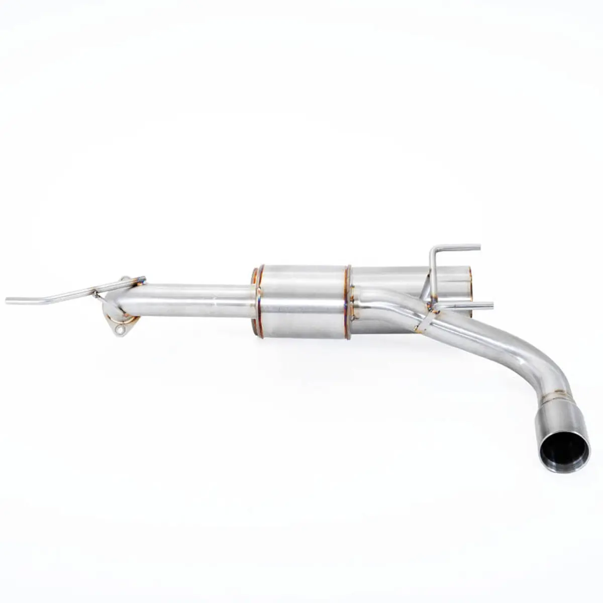 Nameless Axleback Exhaust - Dual Chamber With 5" Muffler - Single Exit - 3" Double Wall Tip - 2013-2017 Crosstrek Xv 1