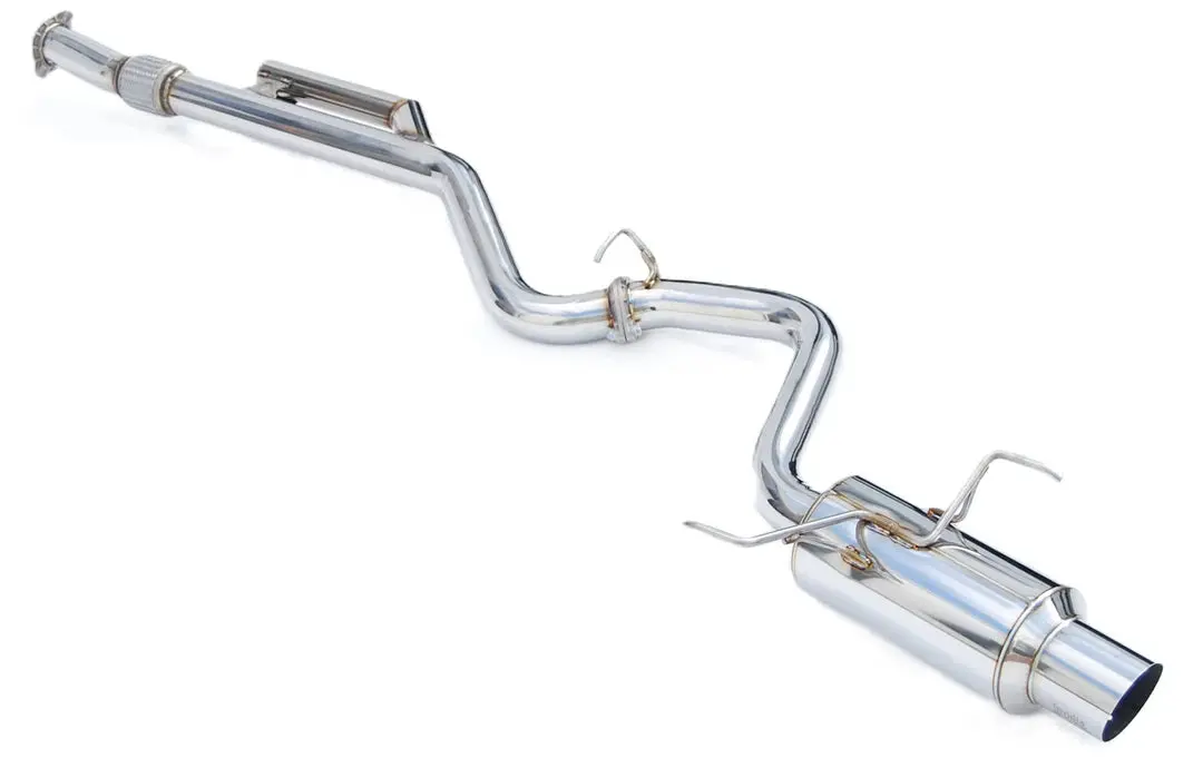 Invidia N1 Single Stainless Steel Catback Exhaust W/ Stainless Tip - 2022+ Wrx 1