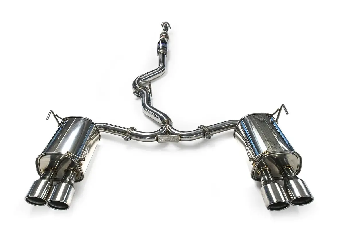 Invidia Q300 Stainless Steel Catback Exhaust W/ Polished Double Wall Quad Tips - 2022+ Wrx 1
