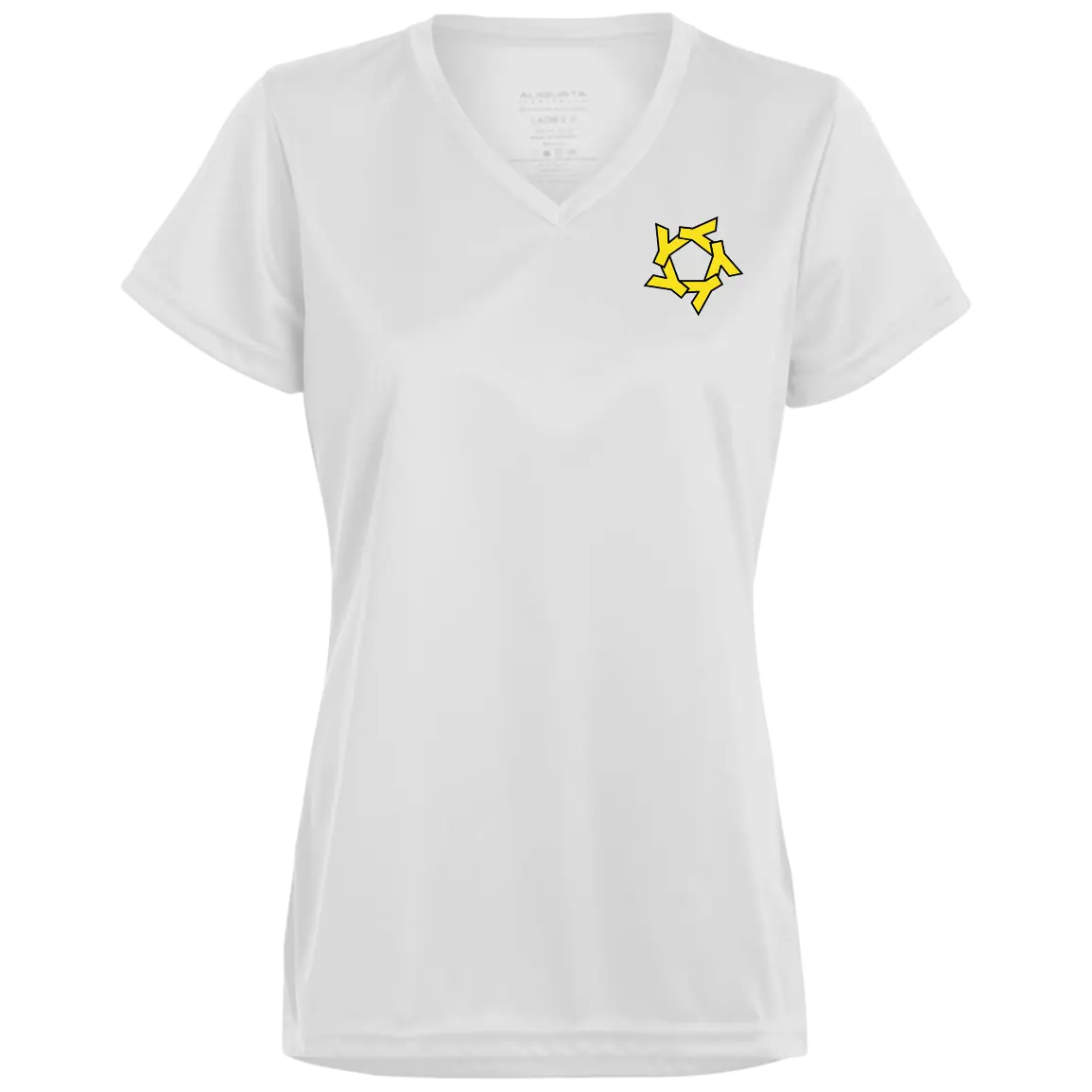 Ysr Ladies’ Moisture-Wicking V-Neck Tee 1