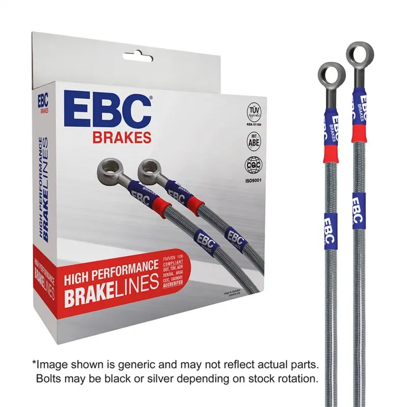 Ebc 07-15 Mini Cooper S Hardtop (R56) 1.6T Stainless Steel Brake Line Kit 1