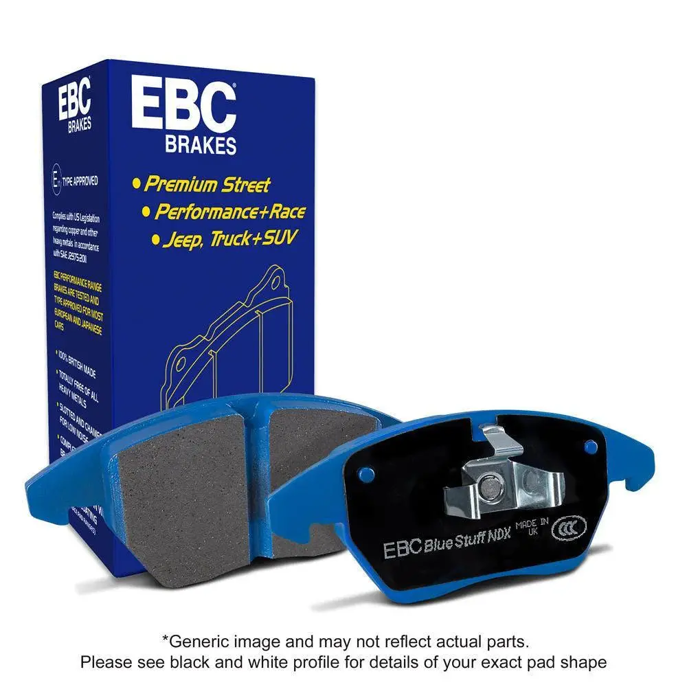 Ebc Bluestuff Rear Brake Pads - 2022+ Wrx W/ Electric Parking Brake 1