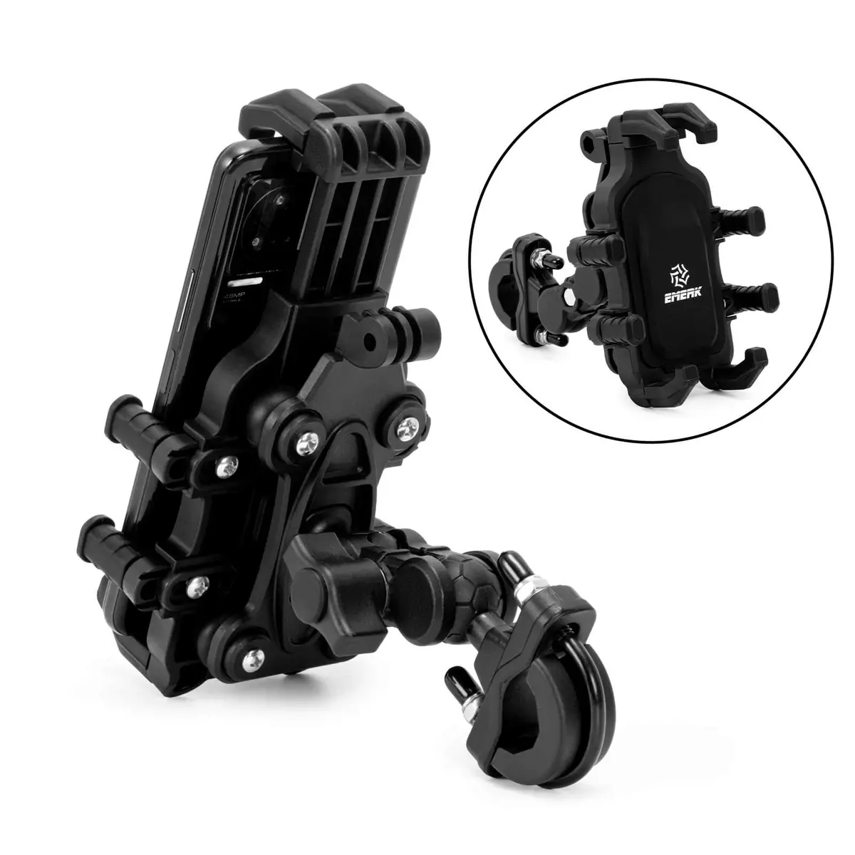Emerk Phone Mount Holder For Motor And Bike 1