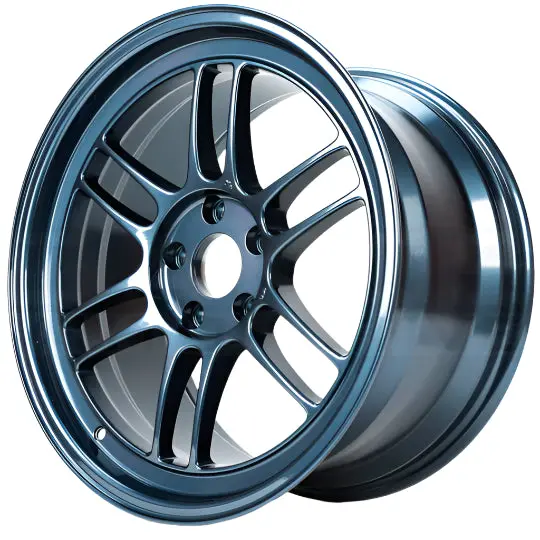 Enkei Rpf1 18 X 9.5 5X114.3 38Mm Offset 73Mm Center Bore Misty Blue Wheel 1