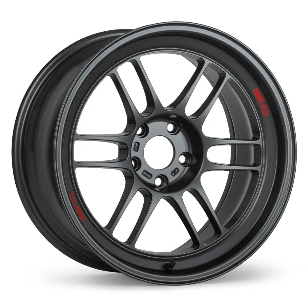 Enkei Rpf1rs 18X9.5 5X114.3 12Mm Offset 75Mm Bore Matte Gunmetal Wheel 1