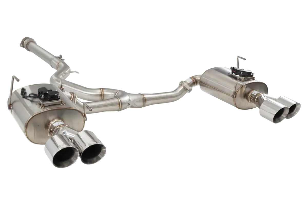 Xforce Varex Wr Valved Cat Back Exhaust System With Polished Tips - 2022+ Wrx 1