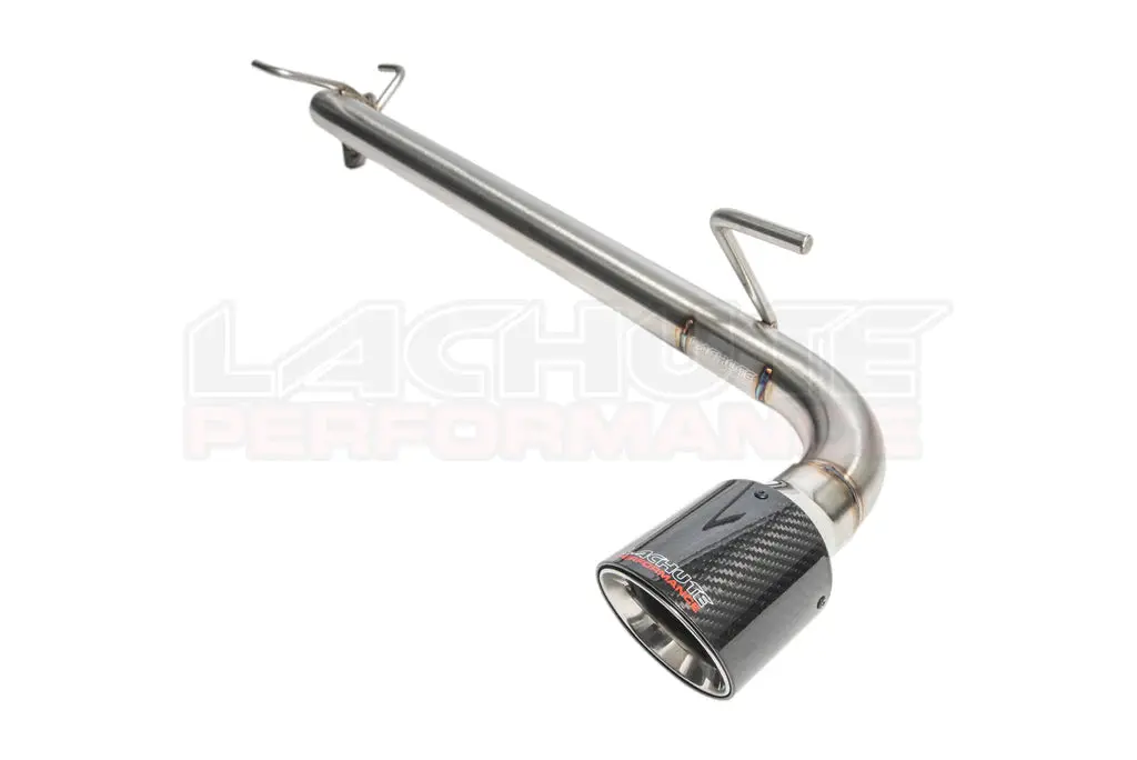 Lachute Performance Muffler Delete - Carbon Fiber Tip - 2017-2023 Subaru Impreza Hatchback 1