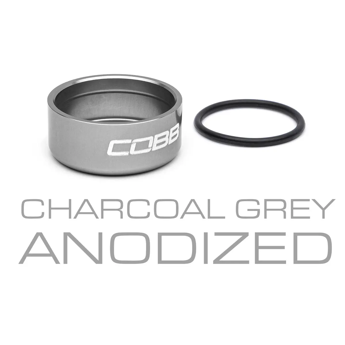 Cobb Shift Knob Trim Ring - Charcoal Grey - Brz/Gr86 W/ Cobb Weighted Shift Knob 1