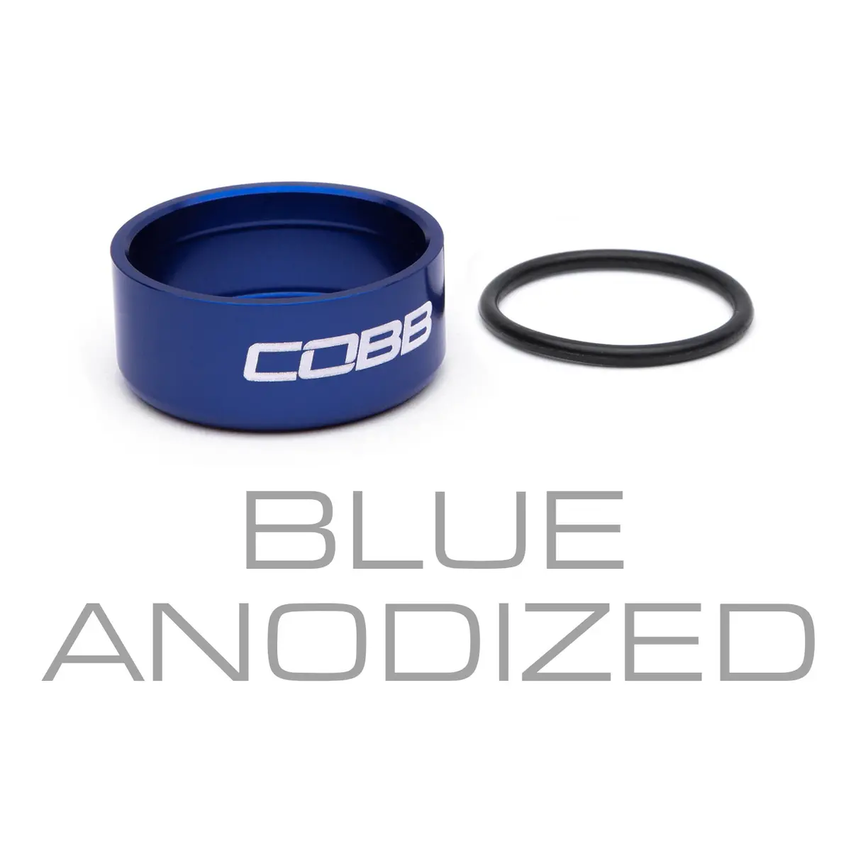 Cobb Shift Knob Trim Ring - Blue Anodized - Brz/Gr86 W/ Cobb Weighted Shift Knob 1
